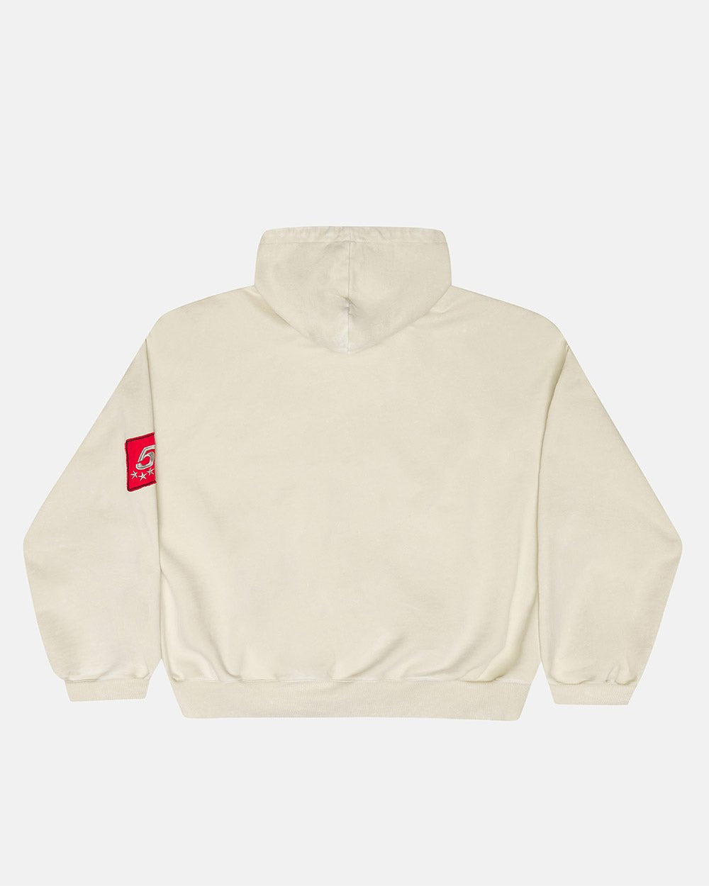 Sudadera con capucha y cremallera Walker gris claro