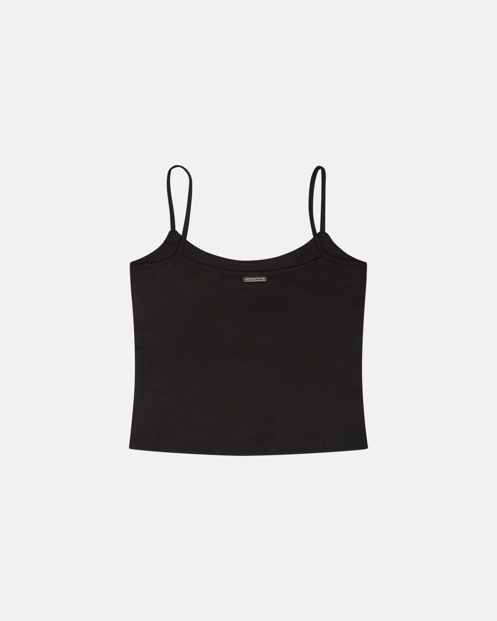 WHISPERS VEST TOP BLACK