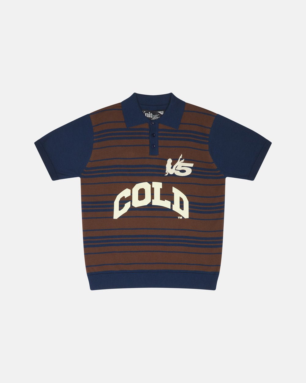 GANADORES V5 POLO MARRÓN Y AZUL