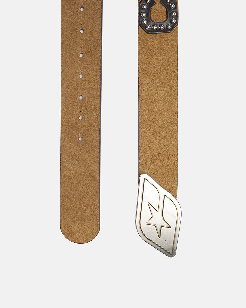 CINTURÓN DE CUERO YIIJA MARRÓN